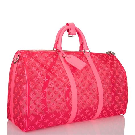 pink louis vuitton duffle bag|Louis Vuitton weekender bags.